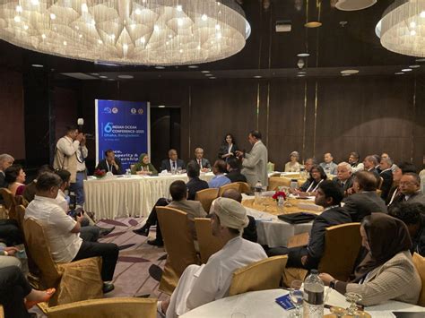 Representatives from 25 Indian Ocean nations discuss security, economic growth and cooperation